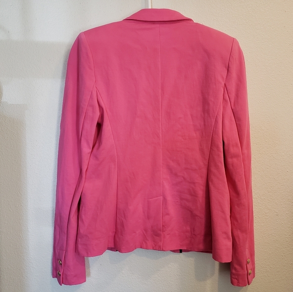 Juicy Couture pink blazer suit jacket women's size medium M - Picture 2 of 4